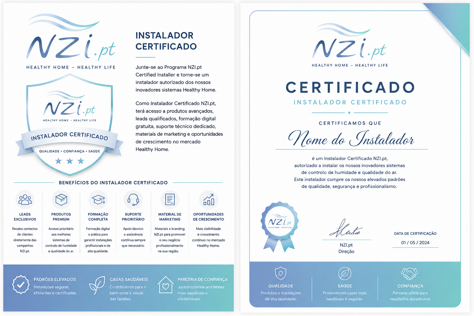 NZi.pt Instalador Certificado